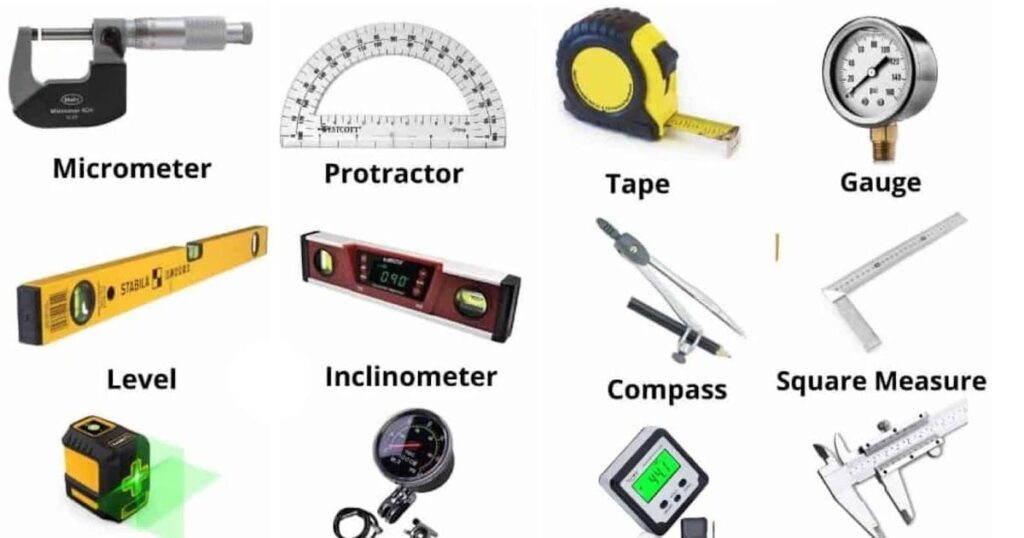 Necessary Tools For Measurement
