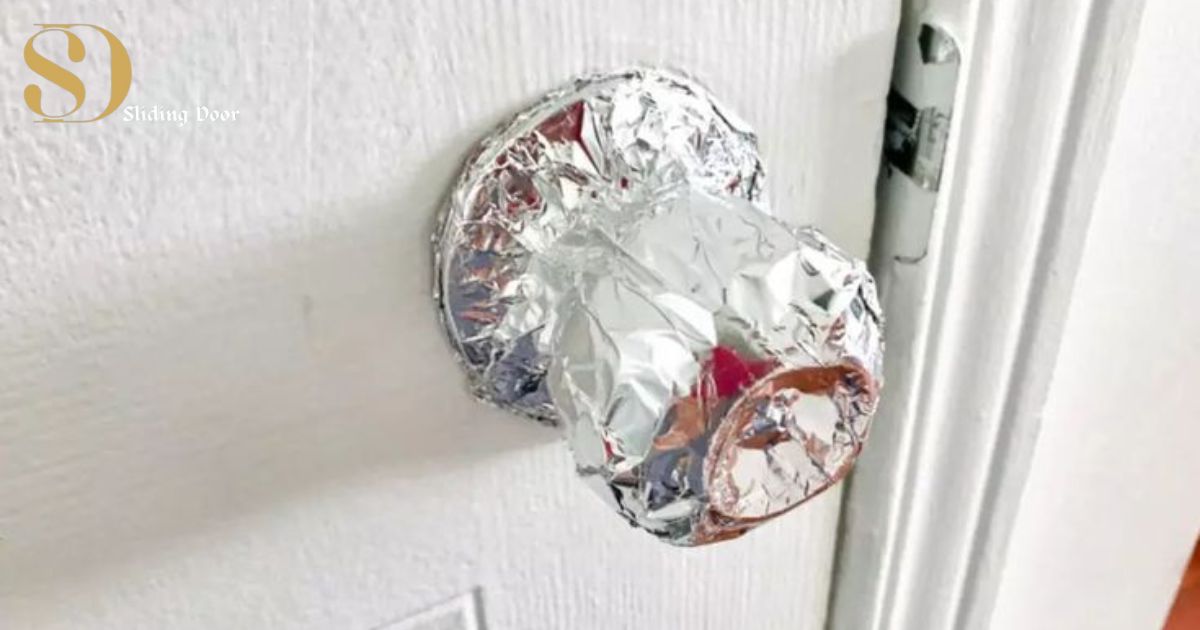 Why Wrap Aluminum Foil Around The Door Knob When Alone?